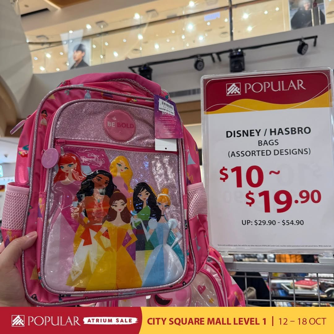 Popular-Bookstore-Singapore-Atrium-Sale-with-Up-to-70-Off-16 Now Till 18 October 2026: Popular Bookstore Singapore: Atrium Sale with Up to 70% Off Books, Stationery and More at City Square Mall