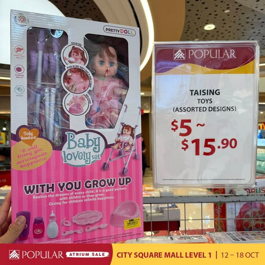Popular-Bookstore-Singapore-Atrium-Sale-with-Up-to-70-Off-3 Now Till 18 October 2026: Popular Bookstore Singapore: Atrium Sale with Up to 70% Off Books, Stationery and More at City Square Mall