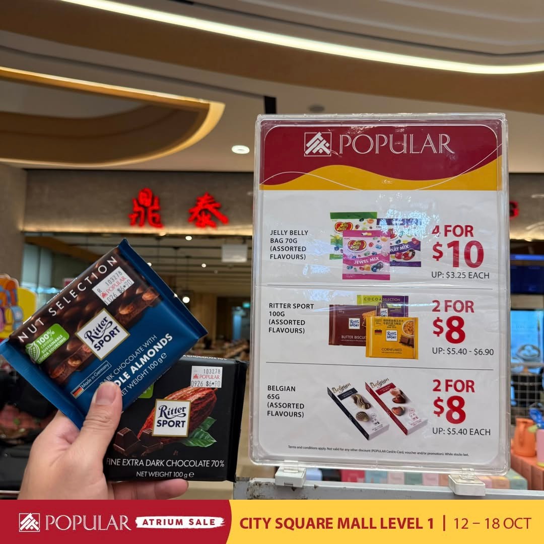 Popular-Bookstore-Singapore-Atrium-Sale-with-Up-to-70-Off-7 Now Till 18 October 2026: Popular Bookstore Singapore: Atrium Sale with Up to 70% Off Books, Stationery and More at City Square Mall