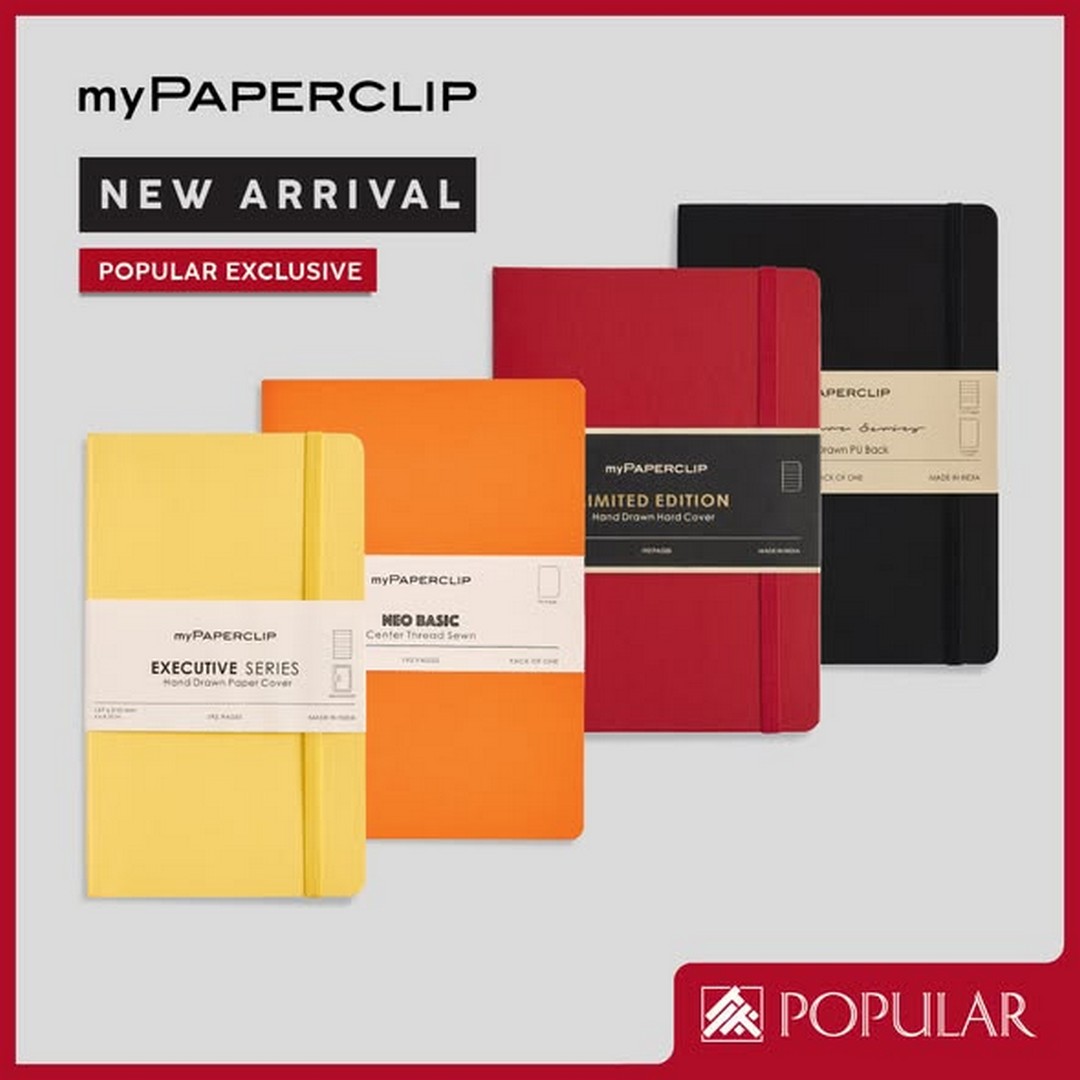 Popular-Bookstore-Singapore-myPAPERCLIP-Premium-Notebook 2 October 2026 onwards: Popular Bookstore Singapore: myPAPERCLIP Premium Notebook Stationery Promotion at Selected Stores and Online