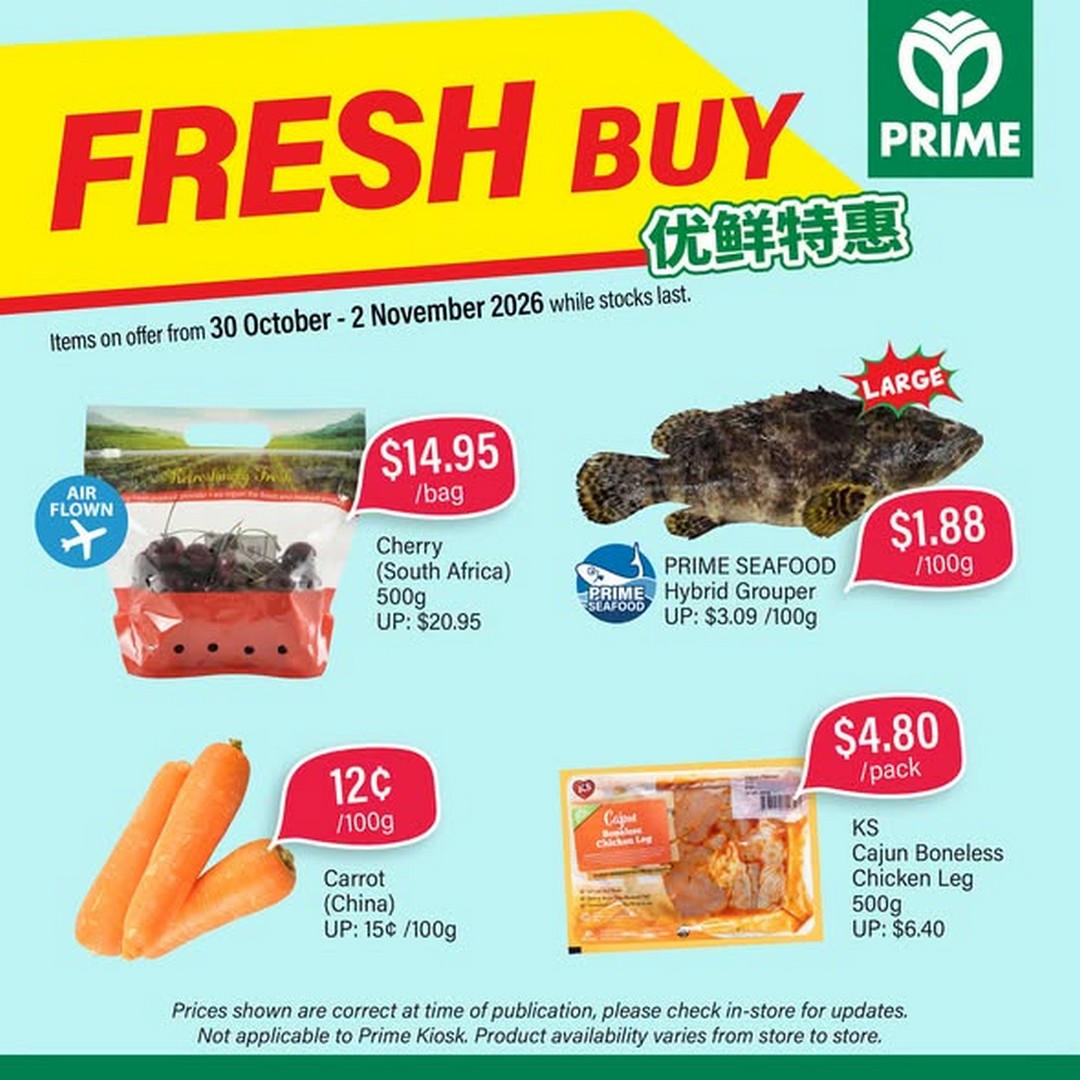 Prime-Supermarket-More-Deals-Greater-Savings-Promotion 30 October–2 November 2026: Prime Supermarket More Deals, Greater Savings Promotion – Enjoy More Grocery Bargains and Savings in Singapore