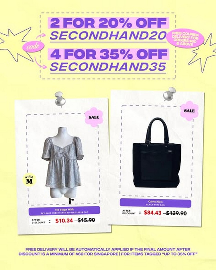 Refash-Preloved-Fashion-Promotion-–-Enjoy-20-to-35-OFF-1 30 October 2026 onwards: Refash Preloved Fashion Promotion – Enjoy 20% to 35% OFF Secondhand Fashion, Plus Free Delivery with Minimum $60 Spend