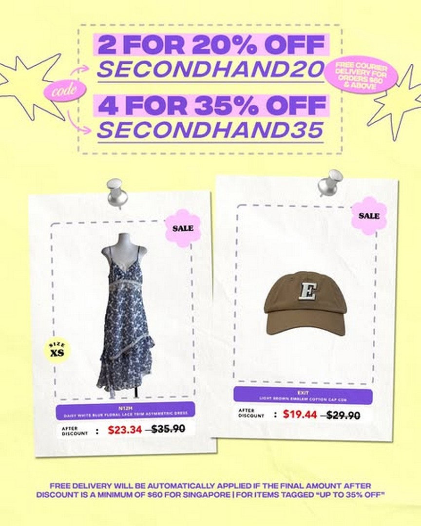 Refash-Preloved-Fashion-Promotion-–-Enjoy-20-to-35-OFF-3 30 October 2026 onwards: Refash Preloved Fashion Promotion – Enjoy 20% to 35% OFF Secondhand Fashion, Plus Free Delivery with Minimum $60 Spend