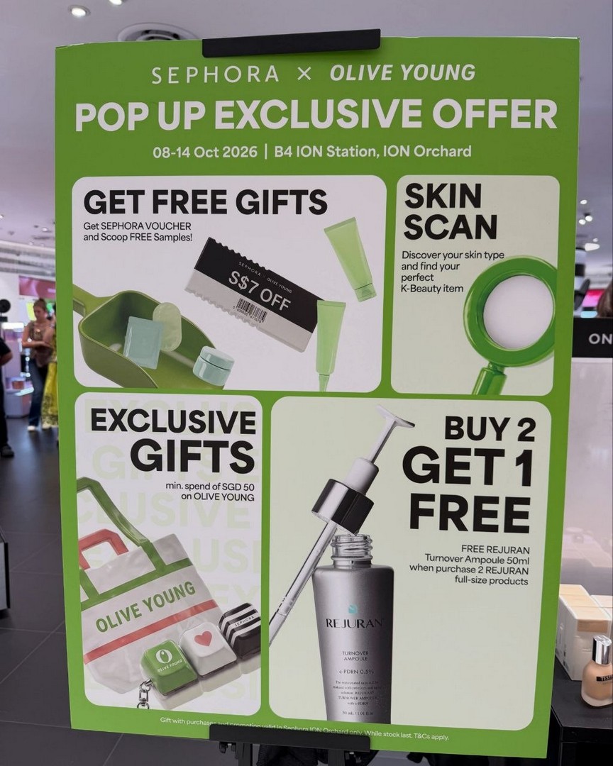 SEPHORA-x-OLIVE-YOUNG-Free-K-Beauty-Samples-2 8-14 October 2026: SEPHORA x OLIVE YOUNG: Free K-Beauty Samples, S$7 Voucher, AI Skin Analysis & Exclusive Gifts Promotion at ION Orchard