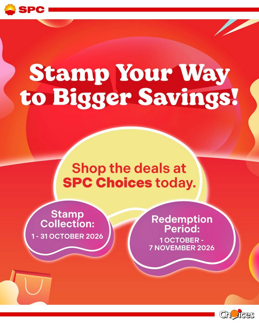 SPC-Singapore-Stamp-Collection-Promotion-at-SPC-Choices-8 1-31 October 2026: SPC Singapore: Stamp Collection Promotion at SPC Choices – Redeem a $5 Voucher and Get an OTO S-Gun Hi-Speed Massage Gun for Just $29.90