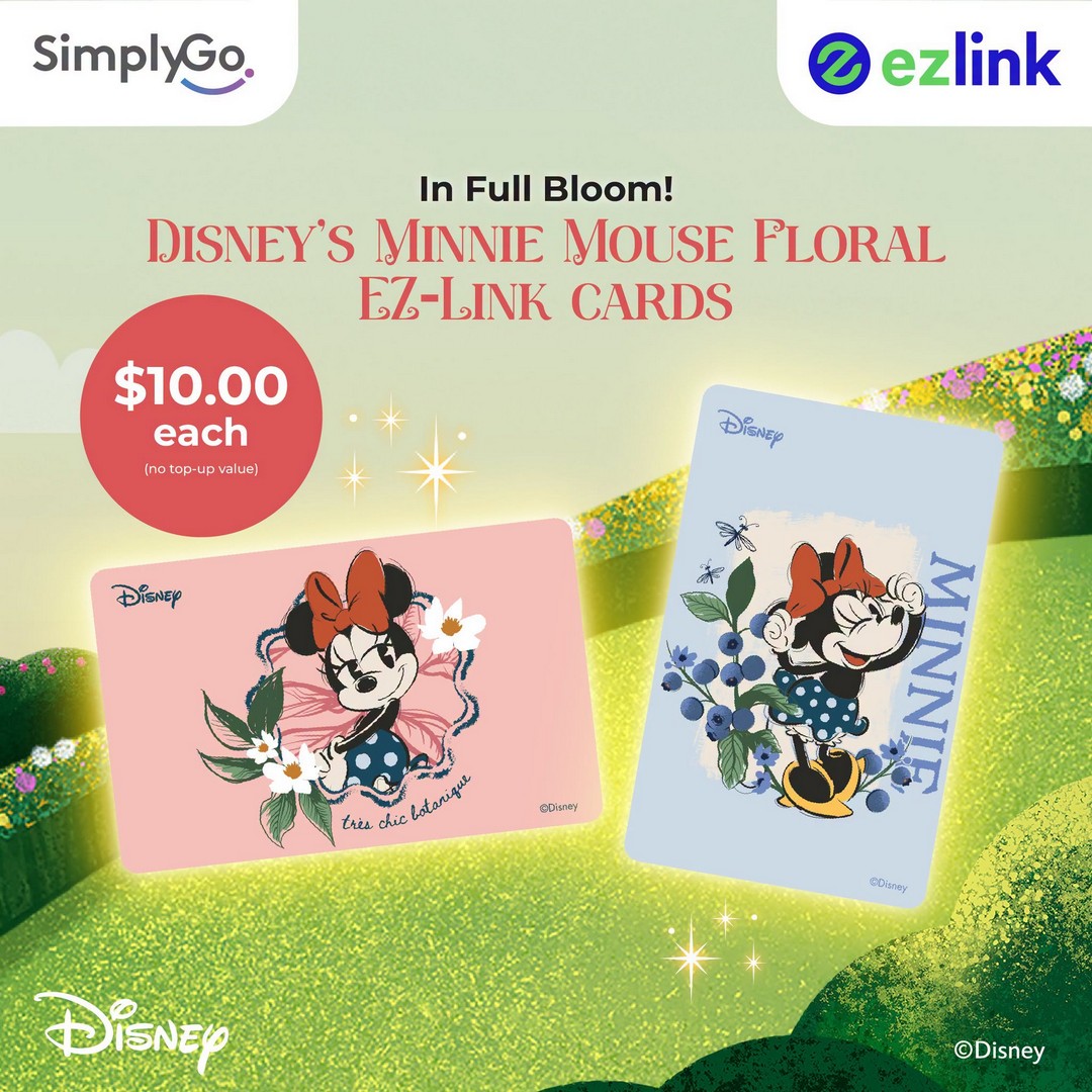 SimplyGo-Disney-Themed-EZ-Link-Card-Charm-Promotion-5 31 October 2026 Onwards: SimplyGo Disney-Themed EZ-Link Card & Charm Promotion at Gardens by the Bay – Discover Your Favourite Disney Characters at Floral Fantasy
