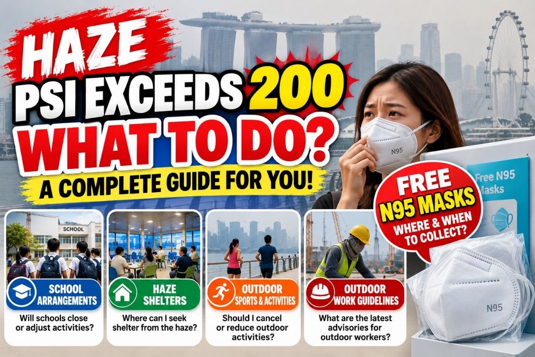 Singapore-Haze-Alert-2026-Free-N95-Masks-Promotion 14 October 2026 onwards: Singapore Haze Alert 2026: Free N95 Masks Promotion When PSI Exceeds 200 – Collection Locations, Eligibility and Important Updates