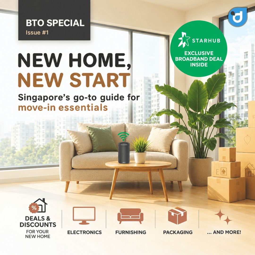 SmsDome-Exclusive-BTO-Home-Renovation 24 September 2026 onwards: SmsDome: Exclusive BTO Home Renovation, Home Essentials, Appliances and Lifestyle Deals in Singapore