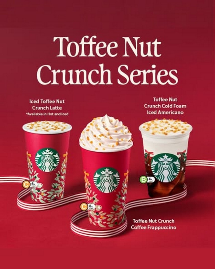 Starbucks-Singapore-Holiday-Drinks-Promotion-1 28 October 2026 onwards: Starbucks Singapore Holiday Drinks Promotion – Peppermint Mocha, Toffee Nut Latte and Two New Iced Coffee Creations Available In-Store