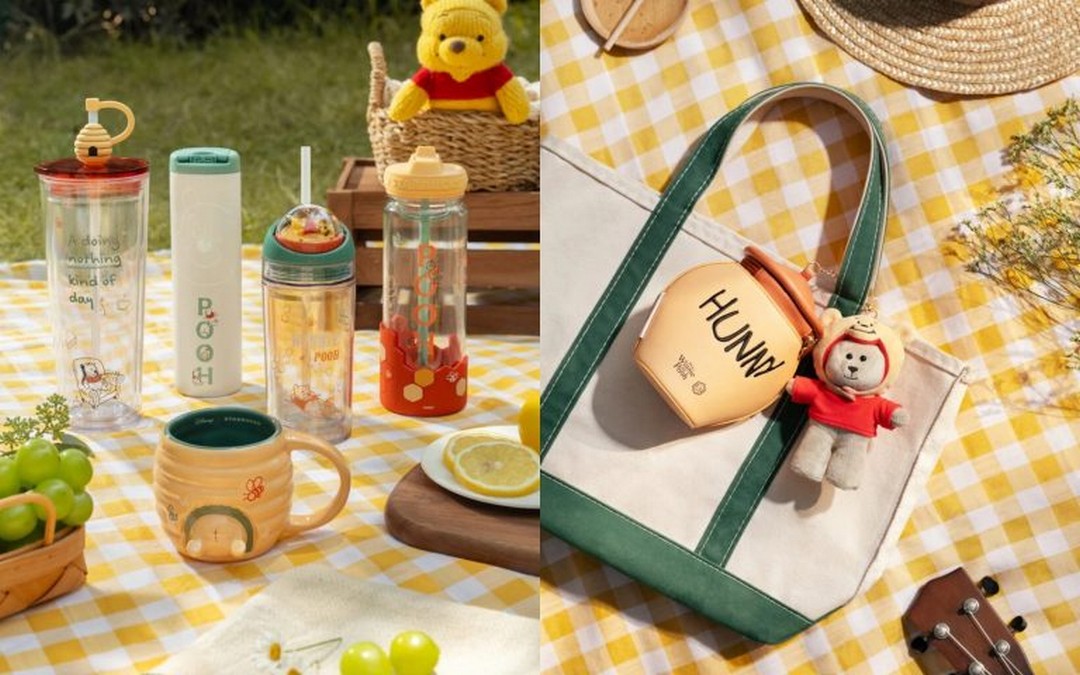Starbucks-Singapore-Winnie-the-Pooh-100th-Anniversary-Collection 20 October 2026 onwards: Starbucks Singapore: Winnie the Pooh 100th Anniversary Collection Launch Promotion with Limited-Edition Drinkware, Bearista Collectibles and Honey-Themed Accessories