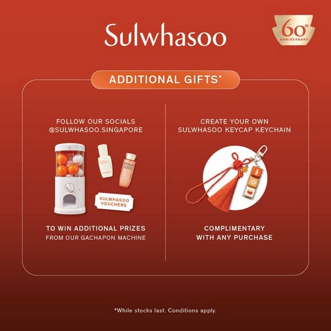 TANGS-x-Sulwhasoo-60th-Anniversary-Ginseng-Skincare-3 Now till 15 October 2026: TANGS x Sulwhasoo: 60th Anniversary Ginseng Skincare Pop-Up Promotion with 15% Off Storewide, Exclusive Sets with Up to 39% Savings, Free Gifts and More at TANGS Tang Plaza