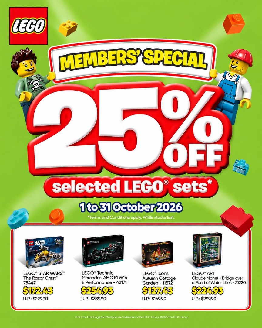 The-Brick-Shop-LEGO-Certified-Store-October-LEGO-Special-Promotion-4 1-31 October 2026: The Brick Shop LEGO Certified Store: October LEGO Special Promotion with Free Gifts, Discounts and Members’ Deals