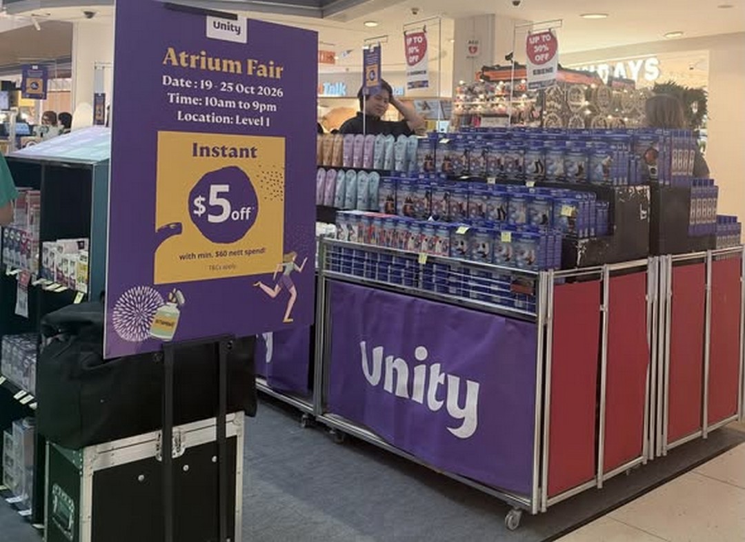 Unity-Pharmacy-Health-Wellness-Fair-at-Novena-Square-1 19–25 October 2026: Unity Pharmacy Health & Wellness Fair at Novena Square – Up to 50% OFF, FREE Bone Density Checks, $5 OFF and Exclusive Gifts with Purchase