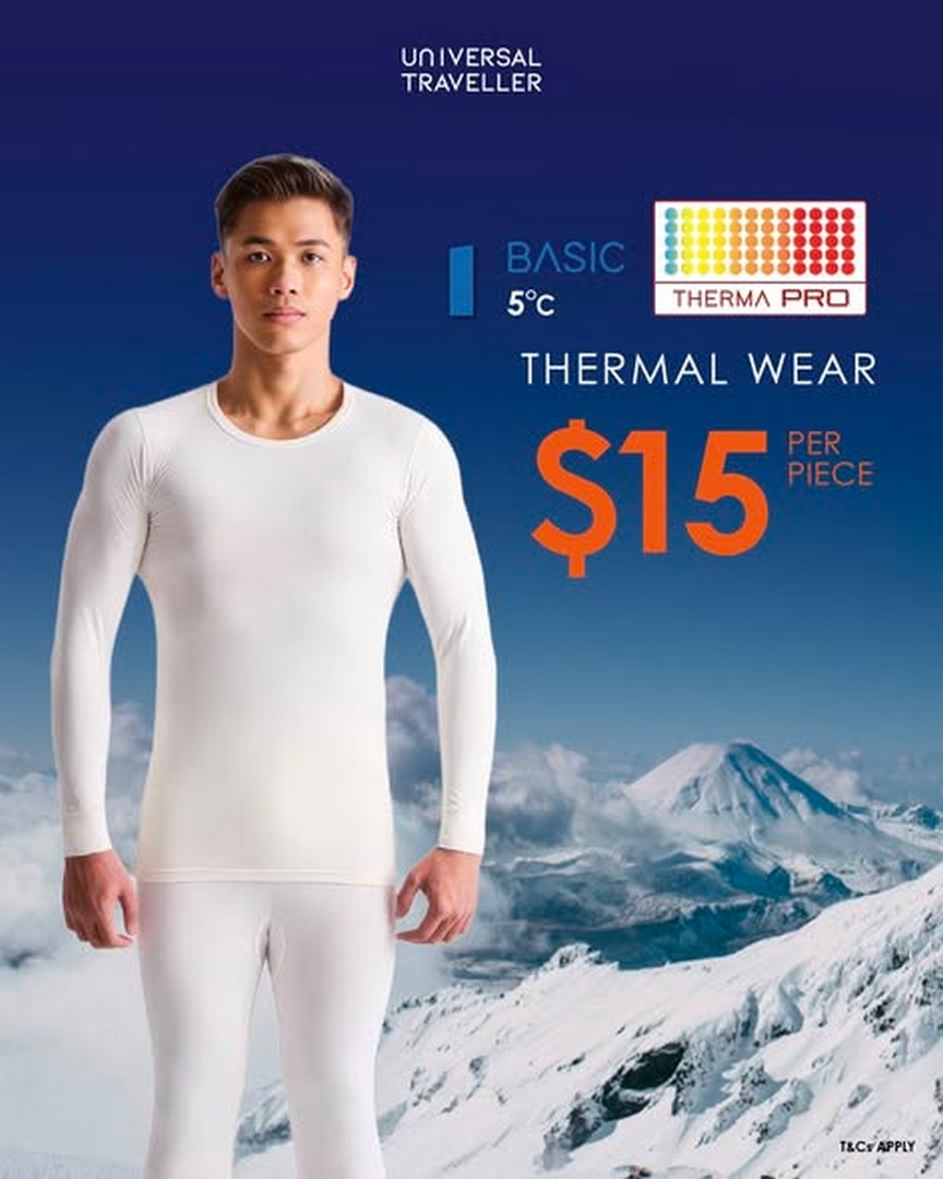 Universal-Traveller-Singapore-Winter-Wear-Luggage-Sale-3 19–25 October 2026: Universal Traveller Singapore Winter Wear & Luggage Sale – Enjoy Up to 80% Off Winter Jackets, Down-Feather Jackets, Thermal Wear, Luggage and Travel Accessories at Suntec City Atrium Convention Centre