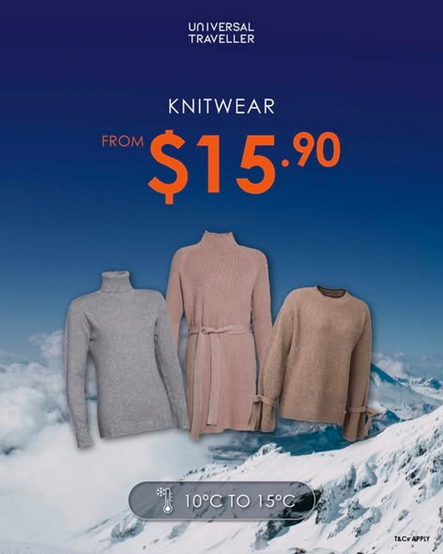 Universal-Traveller-Singapore-Winter-Wear-Luggage-Sale-4 19–25 October 2026: Universal Traveller Singapore Winter Wear & Luggage Sale – Enjoy Up to 80% Off Winter Jackets, Down-Feather Jackets, Thermal Wear, Luggage and Travel Accessories at Suntec City Atrium Convention Centre