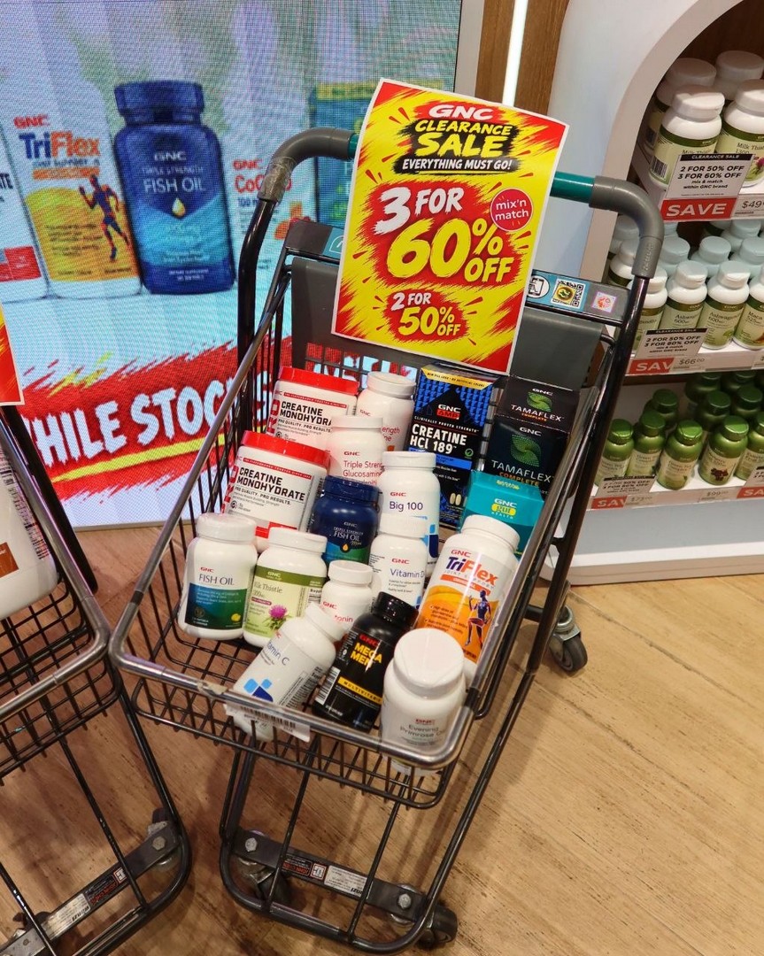 Watsons-Singapore-GNC-Clearance-Sale-2 16 October–31 December 2026: Watsons Singapore GNC Clearance Sale – Buy 2 Get 50% OFF, Buy 3 Get 60% OFF Selected Supplements Plus Extra S$100 OFF on S$1,000 Spend