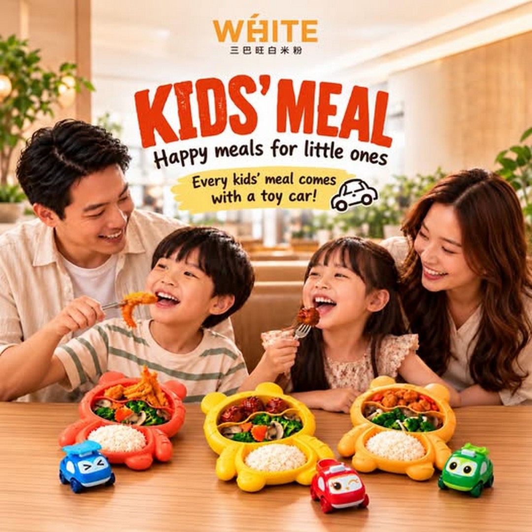 White-Restaurant-9.90-Kids-Meal-Promotion 31 October 2026 onwards: White Restaurant $9.90 Kids’ Meal Promotion with FREE Toy Car at Participating Outlets